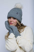 Snowflake-Lined Mitts